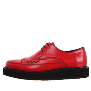RELIZMPRODUCT Red Leather Creepersrp163-71064